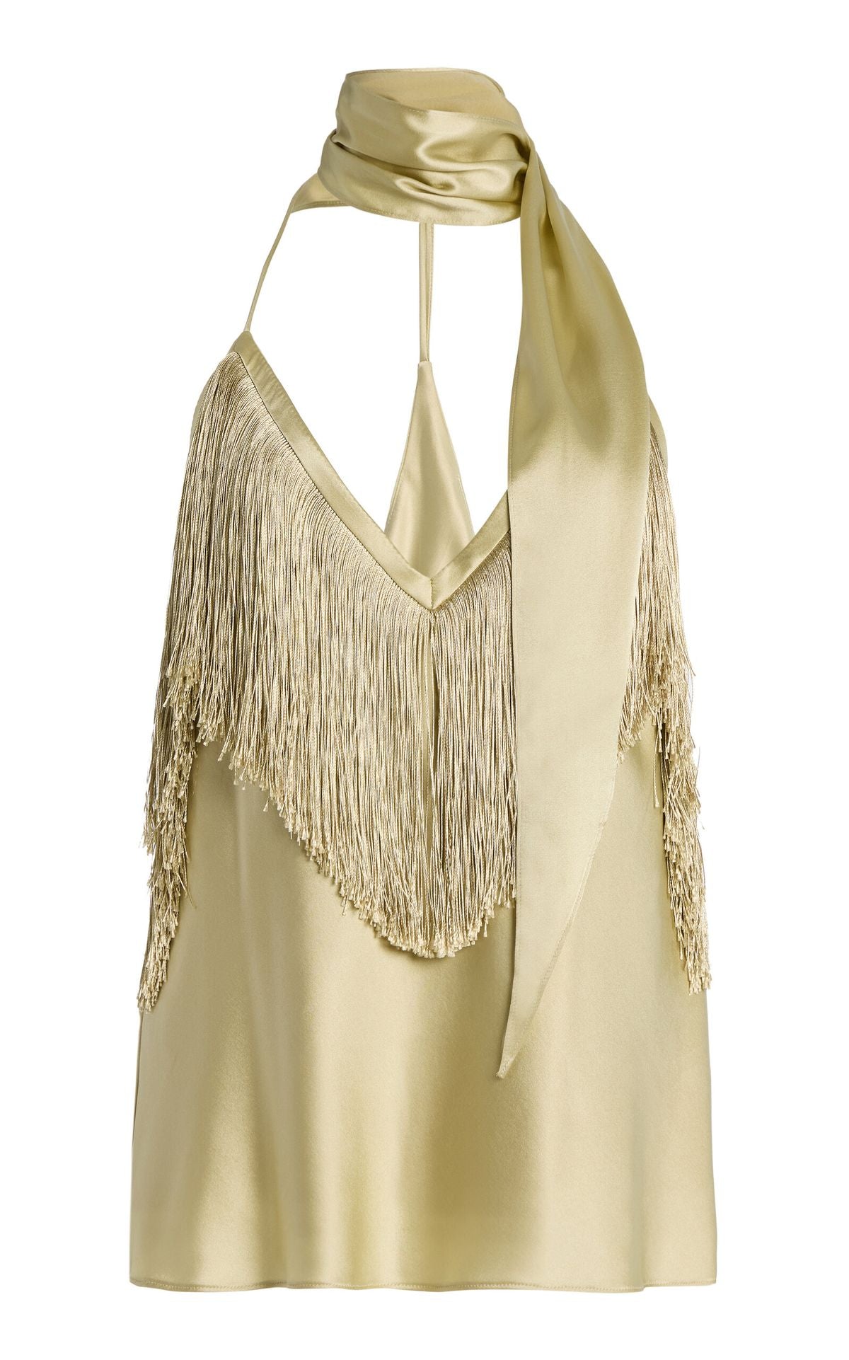 Silk Fringe Tank